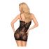 Penthouse Above & beyond - rochie din plasă (negru)  - XL