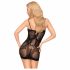 Penthouse Above & beyond - rochie din plasă (negru)  - XL