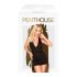 Penthouse Earth-shaker - rochie cu bretele și tanga (negru)  - M/L