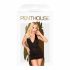 Penthouse Earth-shaker - rochie cu bretele și tanga (negru)  - M/L