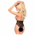 Penthouse Pulbere Toxică - body cu guler (negru)  - L/XL