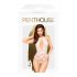 Body cu guler Penthouse Toxic Powder (alb)  - L/XL