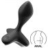 Satisfyer Game Changer - vibrator anal reincarcabil (negru)