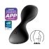 Satisfyer Trendsetter - vibrator anal inteligent (negru) 