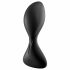 Satisfyer Trendsetter - vibrator anal inteligent (negru) 