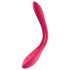 Satisfyer Elastic Joy - vibrator de cuplu flexibil, reîncărcabil (roșu)