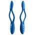 Satisfyer Elastic Game - vibrator flexibil pentru cupluri cu acumulator (albastru) 