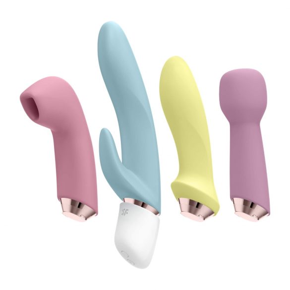 Satisfyer Marvelous Four - set vibrator cu acumulator (4 piese) 