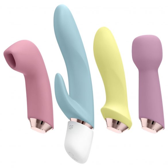 Satisfyer Marvelous Four - set vibrator cu acumulator (4 piese) 