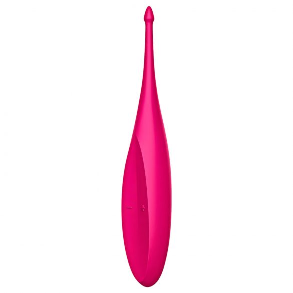 Satisfyer Twirling Fun - vibrator clitoridian rezistent la apă, magenta, reîncărcabil