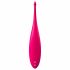 Satisfyer Twirling Fun - vibrator pentru clitoris, rezistent la apă, cu baterie incorporată (magenta) 