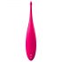 Satisfyer Twirling Fun - vibrator clitoridian reîncărcabil, rezistent la apă (magenta)