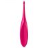 Satisfyer Twirling Fun - vibrator clitoridian reîncărcabil, rezistent la apă (magenta)