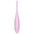 Satisfyer Twirling Joy - vibrator inteligent impermeabil pentru clitoris (roz)