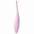 Satisfyer Twirling Joy - vibrator clitoridian inteligent și rezistent la apă (roz) 