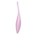 Satisfyer Twirling Joy - vibrator clitoridian inteligent și rezistent la apă (roz) 