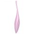 Satisfyer Twirling Joy - vibrator inteligent impermeabil pentru clitoris (roz)