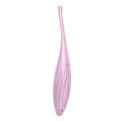   Satisfyer Twirling Joy - vibrator clitoridian inteligent, impermeabil (roz)