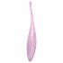 Satisfyer Twirling Joy - vibrator clitoridian inteligent și rezistent la apă (roz) 