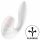 Satisfyer Supernova - vibrator 2 în 1 cu acumulator și cu unde de aer (alb) 