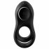 Satisfyer Legendary Duo - inel vibrator pentru penis cu acumulator (negru) 