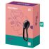 Satisfyer Majestic Duo - inel penian reîncărcabil, rezistent la apă (negru)