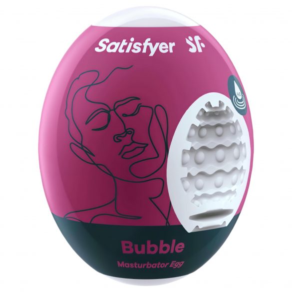 Satisfyer Egg Bubble - ou de masturbare (1 buc)