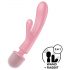 Satisfyer Triple Lover - Vibrator pentru punctul G și masaj (roz)