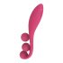 Satisfyer Tri Ball 1 - vibrator multifuncțional cu acumulator (roșu) 