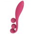 Satisfyer Tri Ball 1 - vibrator multifuncțional cu acumulator (roșu)