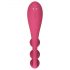 Satisfyer Tri Ball 1 - vibrator multifuncțional cu acumulator (roșu)