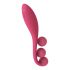 Satisfyer Tri Ball 1 - vibrator multifuncțional cu acumulator (roșu) 