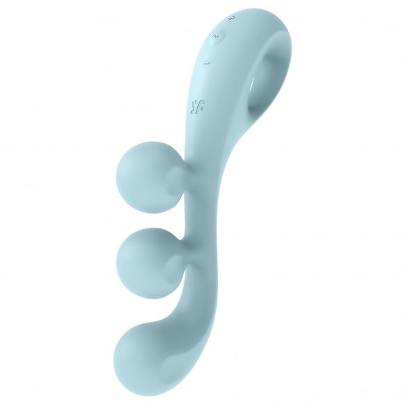 Satisfyer Tri Ball 2 - vibrator multifuncțional cu acumulator (mentă)