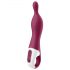 Satisfyer A-Mazing 1 - vibrator cu acumulator pentru punctul A (roșu)