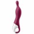 Satisfyer A-Mazing 1 - vibrator A-punct, reîncărcabil (roșu) 