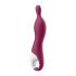 Satisfyer A-Mazing 1 - vibrator A-punct, reîncărcabil (roșu) 