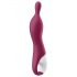 Satisfyer A-Mazing 1 - vibrator cu acumulator pentru punctul A (roșu)