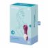 Satisfyer Lucky Libra - stimulator clitoridian cu unde de aer, acumulator (mov) 