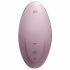 Satisfyer Vulva Lover 1 - vibrator clitoridian cu unde de aer, cu acumulator (violet) 