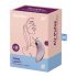 Satisfyer Vulva Lover 1 - vibrator clitoridian cu unde de aer, cu acumulator (violet) 