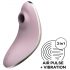 Satisfyer Vulva Lover 1 - vibrator clitoridian cu unde de aer și acumulator (violet)