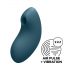 Satisfyer Vulva Lover 2 - vibrator clitoridian cu unde aerodinamice, reîncărcabil (albastru)