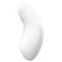 Satisfyer Vulva Lover 2 - vibrator clitoridian cu unde de presiune, cu acumulator (alb)