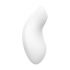 Satisfyer Vulva Lover 2 - vibrator clitoridian cu unde de aer, reîncărcabil (alb) 