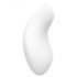 Satisfyer Vulva Lover 2 - vibrator clitoridian cu unde de presiune, cu acumulator (alb)