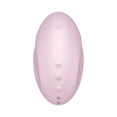   Satisfyer Vulva Lover 3 - vibrator stimulator de clitoris cu unde de aer, reincarcabil (roz)