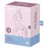 Satisfyer Vulva Lover 3 - stimulator clitoridian cu unde de aer, reîncărcabil (roz) 