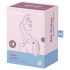 Satisfyer Vulva Lover 3 - stimulator clitoridian cu unde de aer, reîncărcabil (roz)