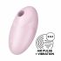 Satisfyer Vulva Lover 3 - stimulator clitoridian cu unde de aer, reîncărcabil (roz) 