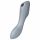 Satisfyer Curvy Trinity 3 - vibrator 2în1 cu baterie și unde de aer (gri) 